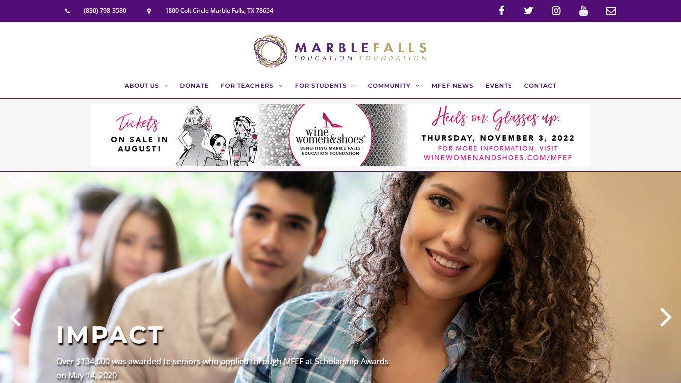 Welcome - Marble Falls Education Foundation